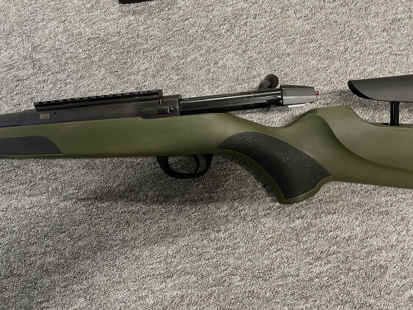 Brenner BR20 .308 Win. Polimer zielony + Tłumik SD 21