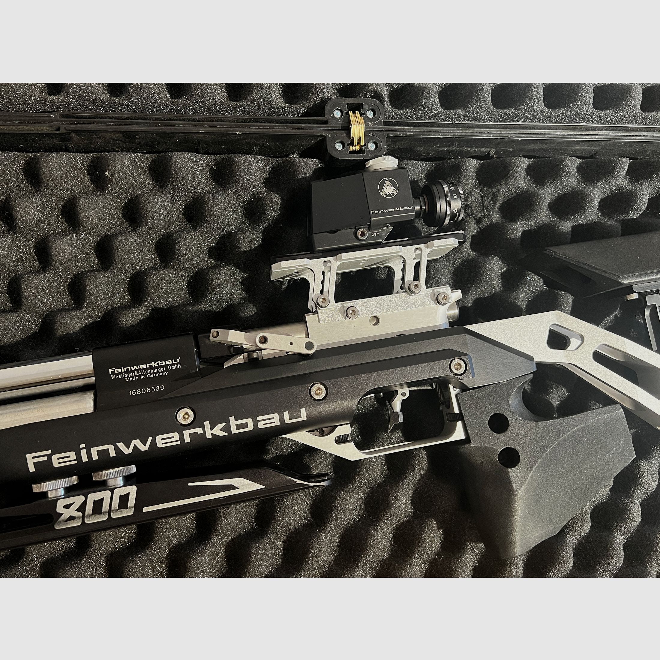 Complete package Feinwerkbau 800 Alu + Gehmann 6-color filter + TEC-HRO tripod 2.0