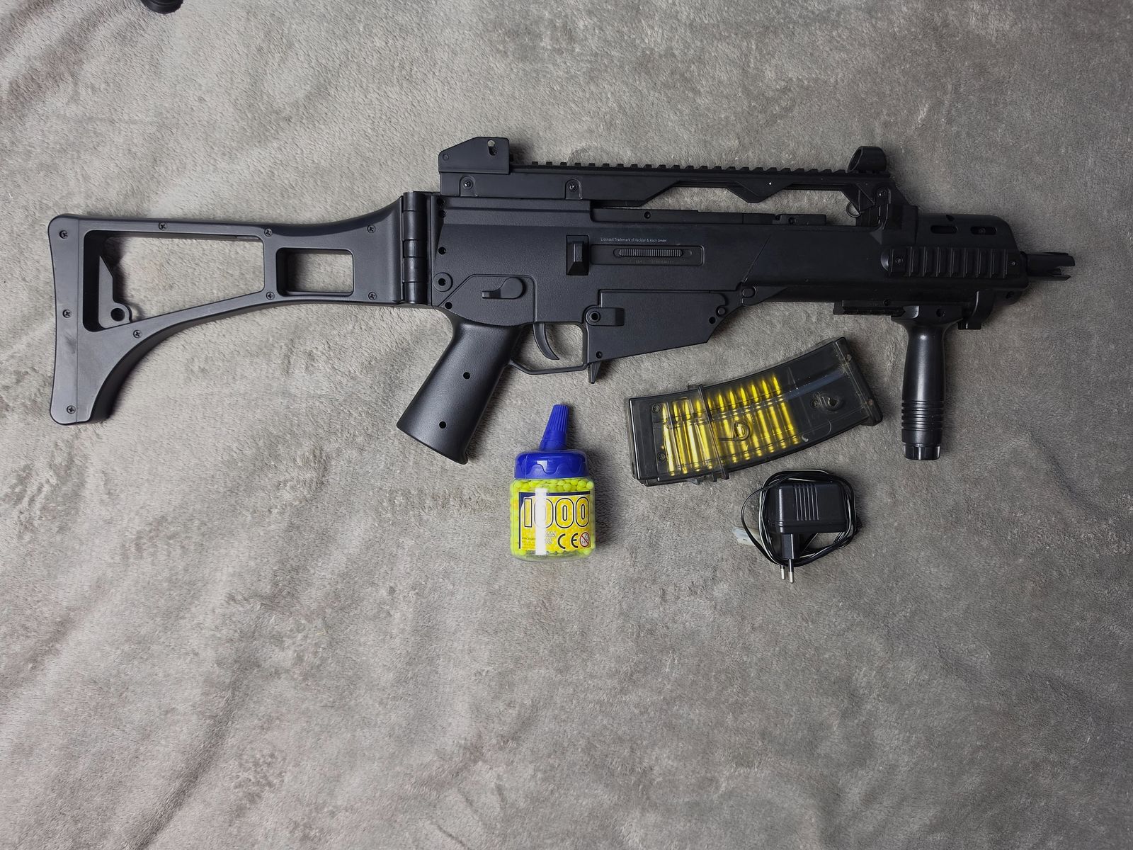 Heckler & Koch G36 C Dual Power Softair AEG set completo – Estado top con accesorios, imagen 5 de 5
