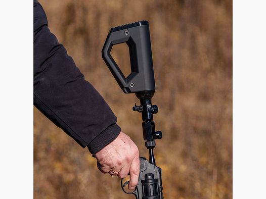 Schulterstütze | 0,2L Flasche | BUTTSTOCK | BLACK | stylish design