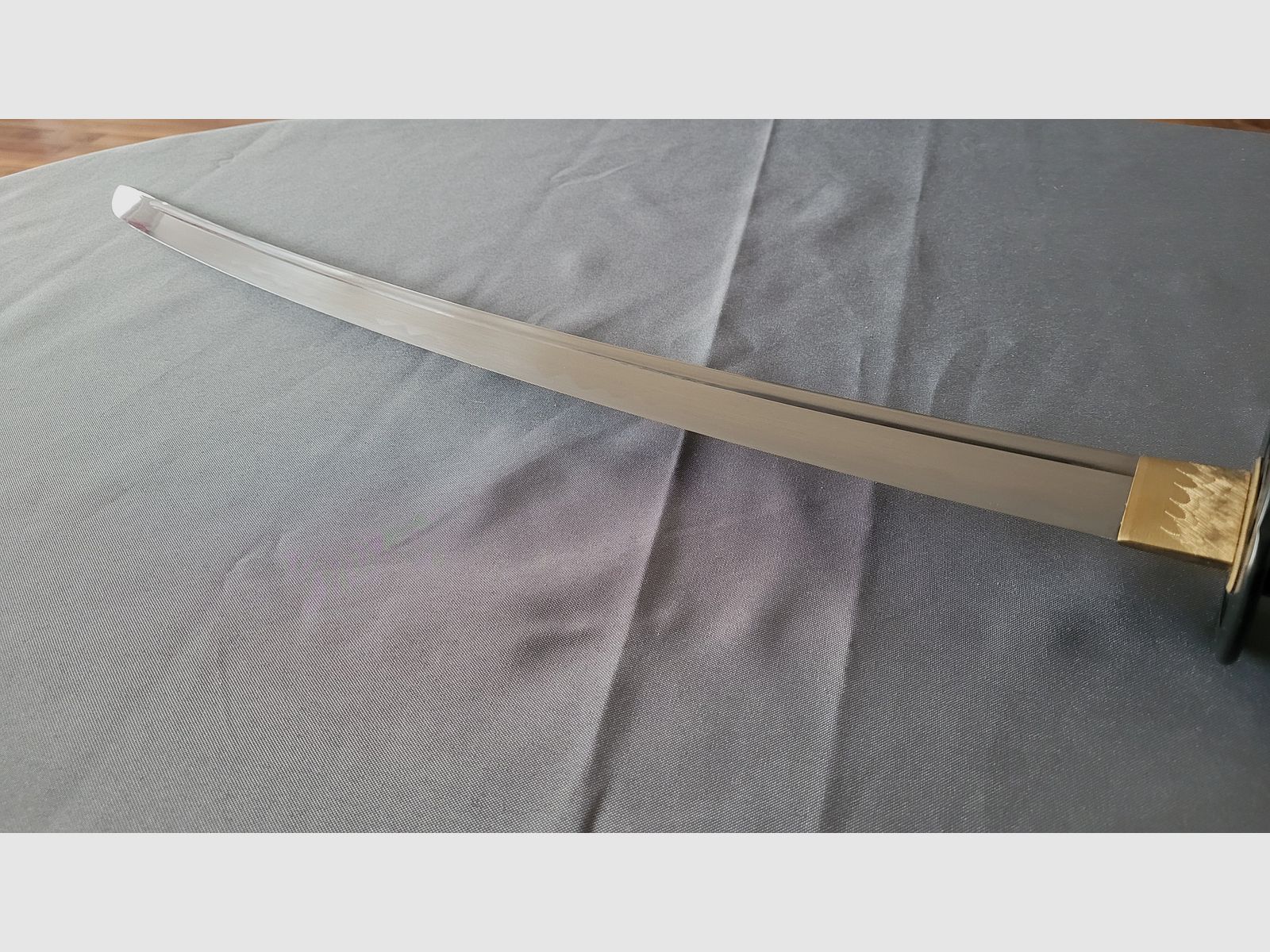 Traditionelles Ninjato Schwert Kohlenstoff Federstahl wie neu