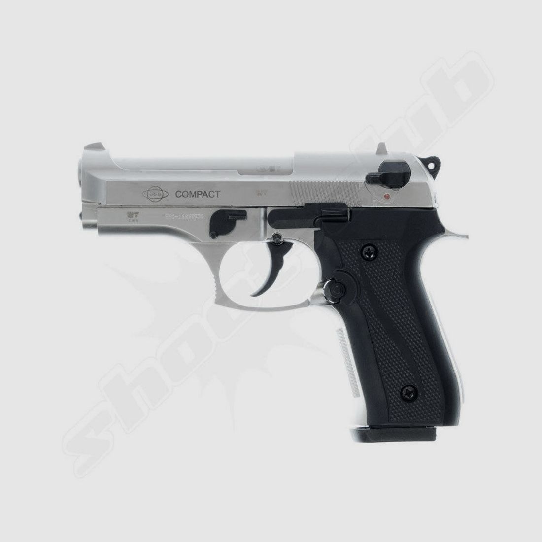 Ekol Ekol Compact nickel-plated blank pistol 9mm