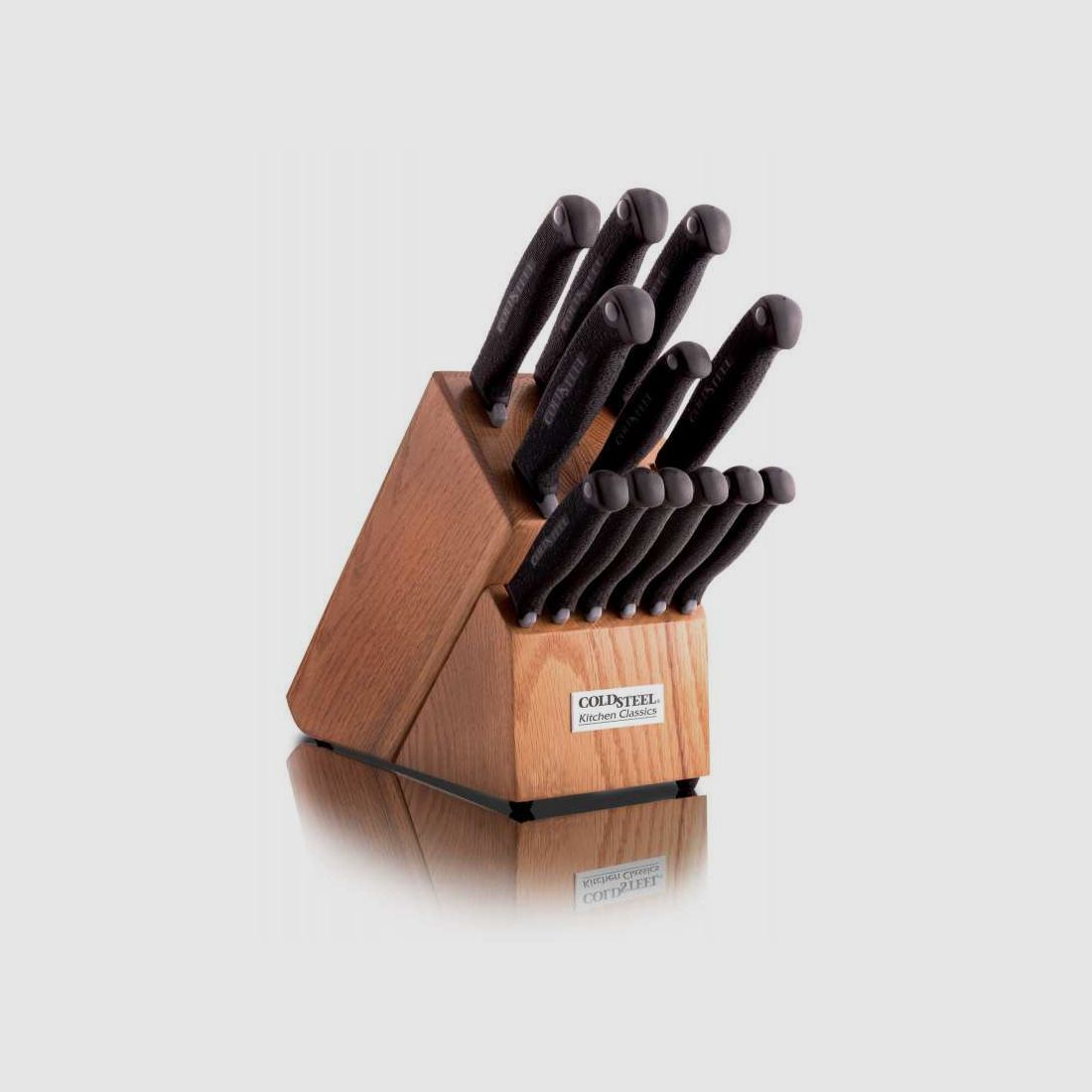 Cold Steel Küchenmesser-Set, Kitchen Classics, mit optimierten Griffen
