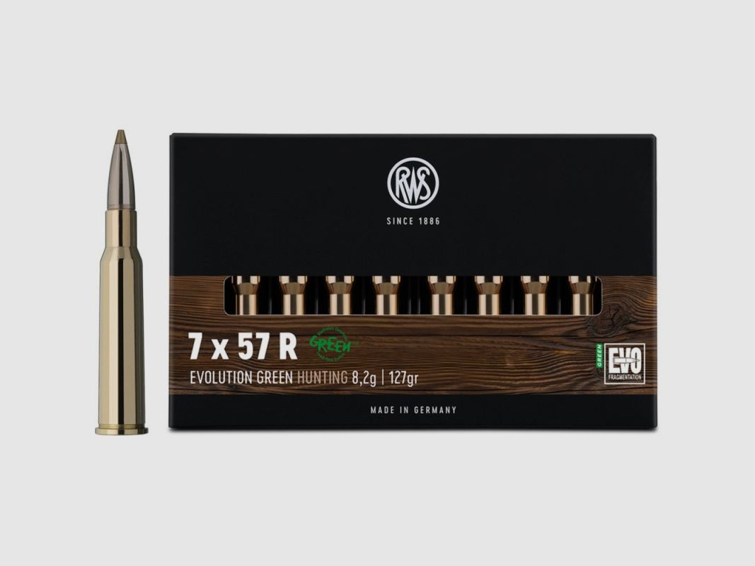 RWS 7x57 R Evolution Green 8.2 g, Bild 1 von 3