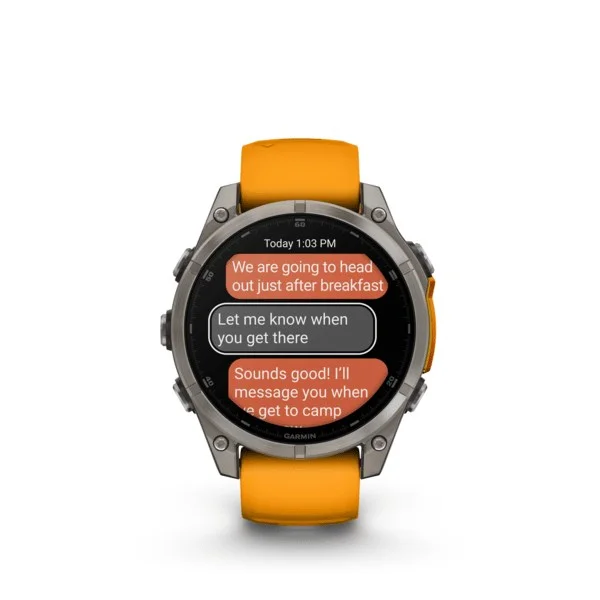 Smartwatch GARMIN Fenix 8 47mm AMOLED - Sapphire Titanium, image 6 of 18