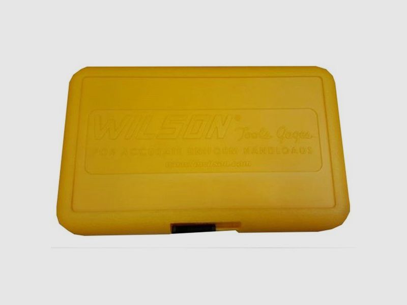 L.E. WILSON Estuche de plástico para guardar dies