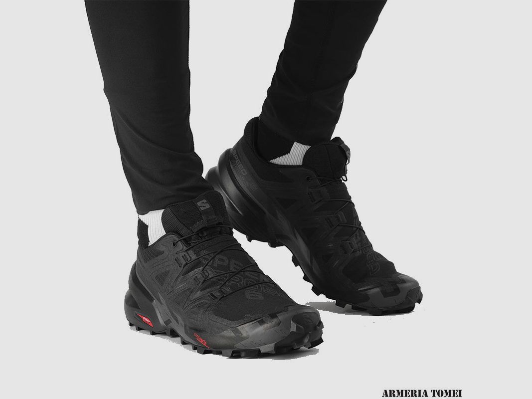 SALOMON – HOMME – SPEEDCROSS 6 Noir / Noir / Phantom, image 6 sur 7