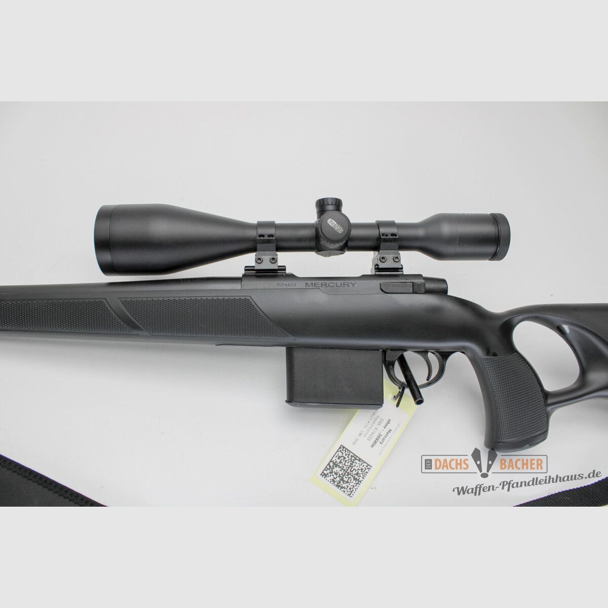 Rep. rifle Mercury con culata hueca cal. .308 Win con Meostar 7x50 y rosca SD, imagen 3 de 8