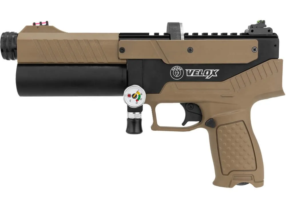 Hatsan Velox Semi-Auto PCP (Zwart of FDE Bruin), afbeelding 2 van 8