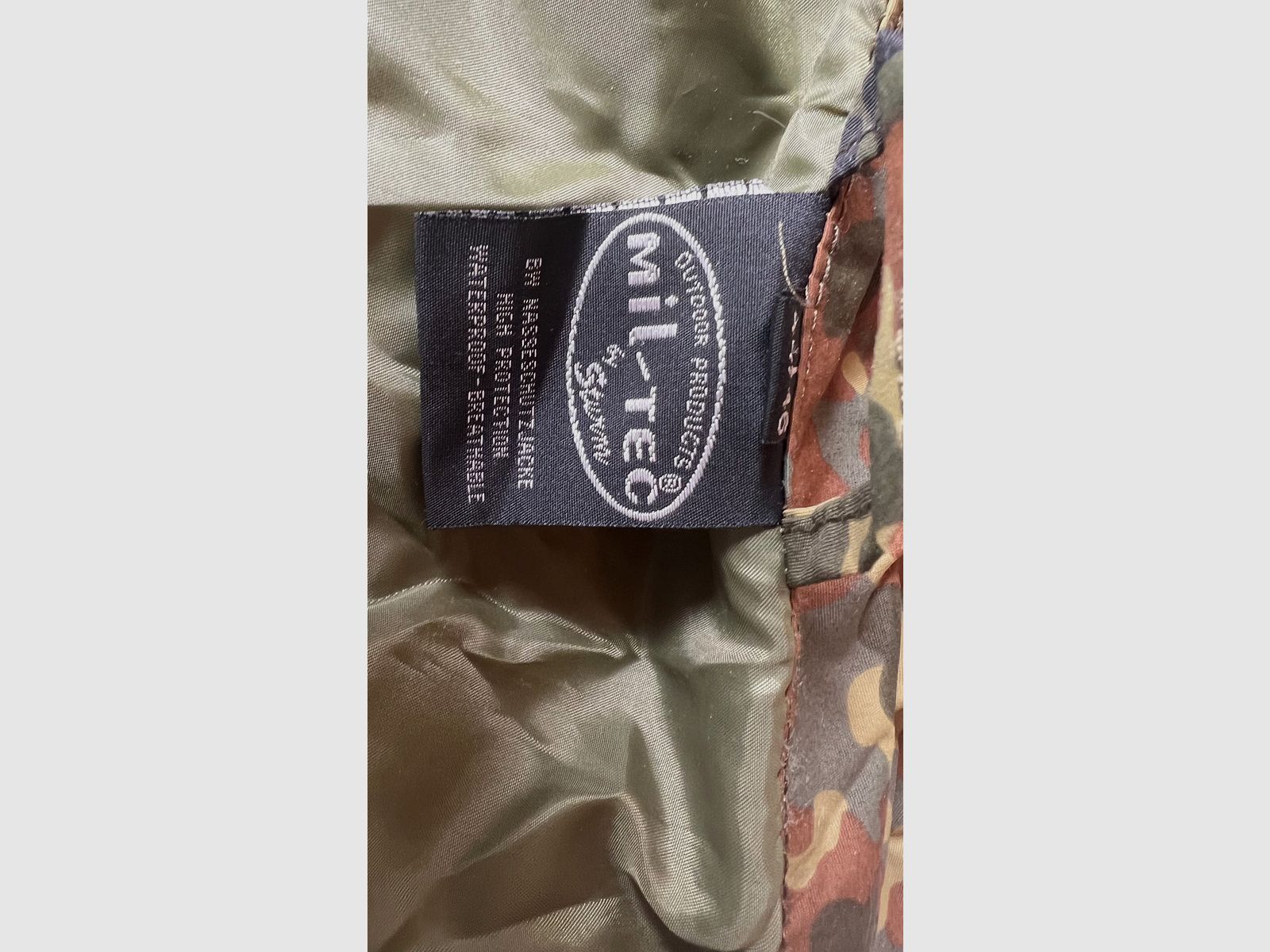 Mil-Tec BW Nässeschutzjacke