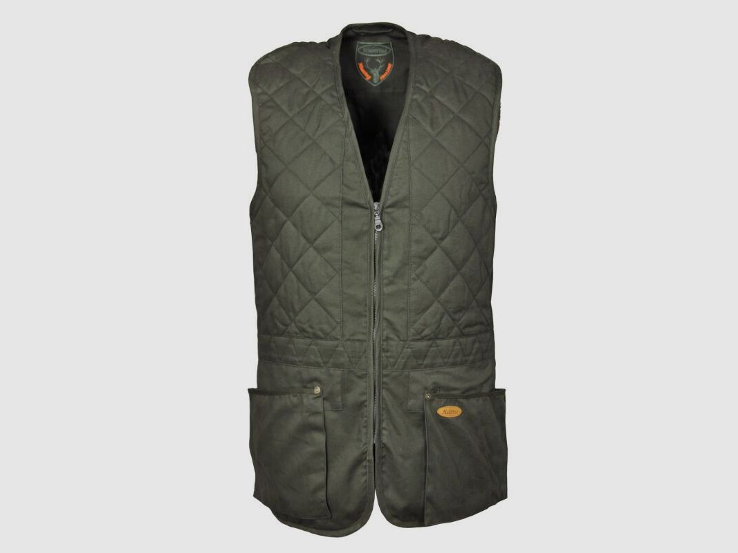 Hubertus Schießweste dunkel Oliv