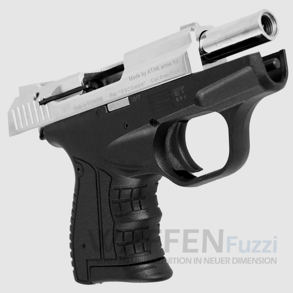 Zoraki 906 schreckschusswapen chroom speciale editie 9mm P.A.K., afbeelding 4 van 7