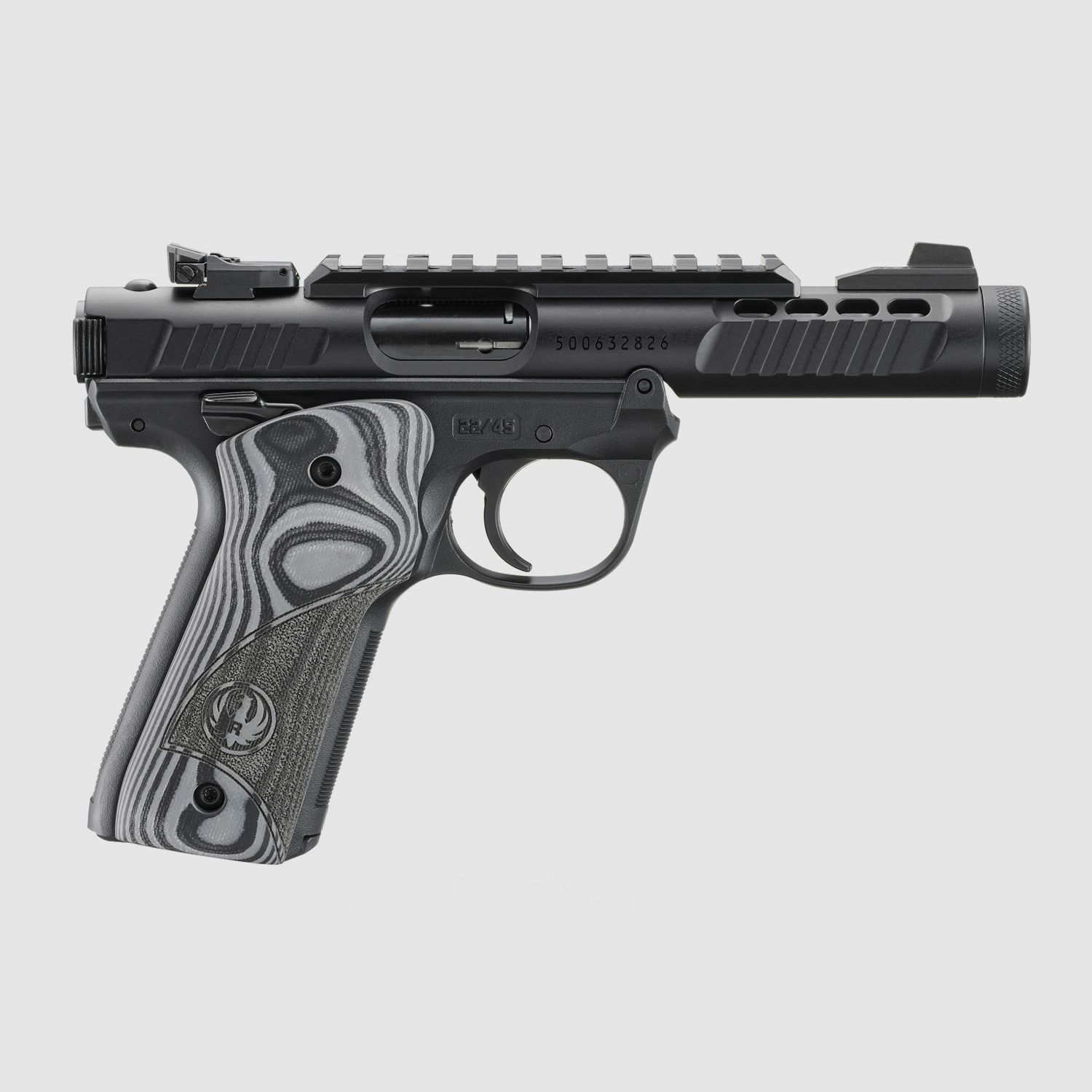 RUGER PISTOOL MARK IV 22/45 LITE .22 LR 4,4"/11,18CM ZWART