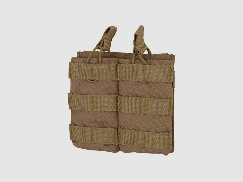 Modular Open Top Double MAG Pouch For 5.56 - Coyote [8FIELDS]