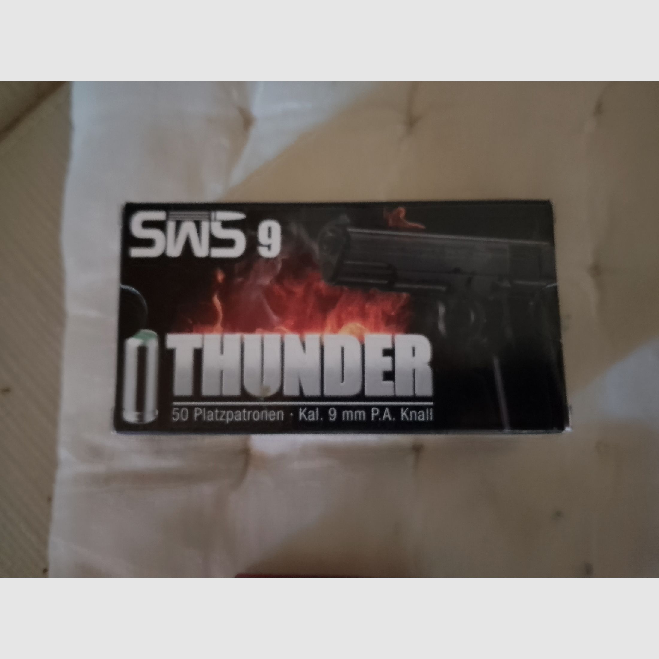 Browning Gpda9 Schreckschuss Pistole Ausführung Gold Ptb722 mit Platz und starken Gas Patronen 