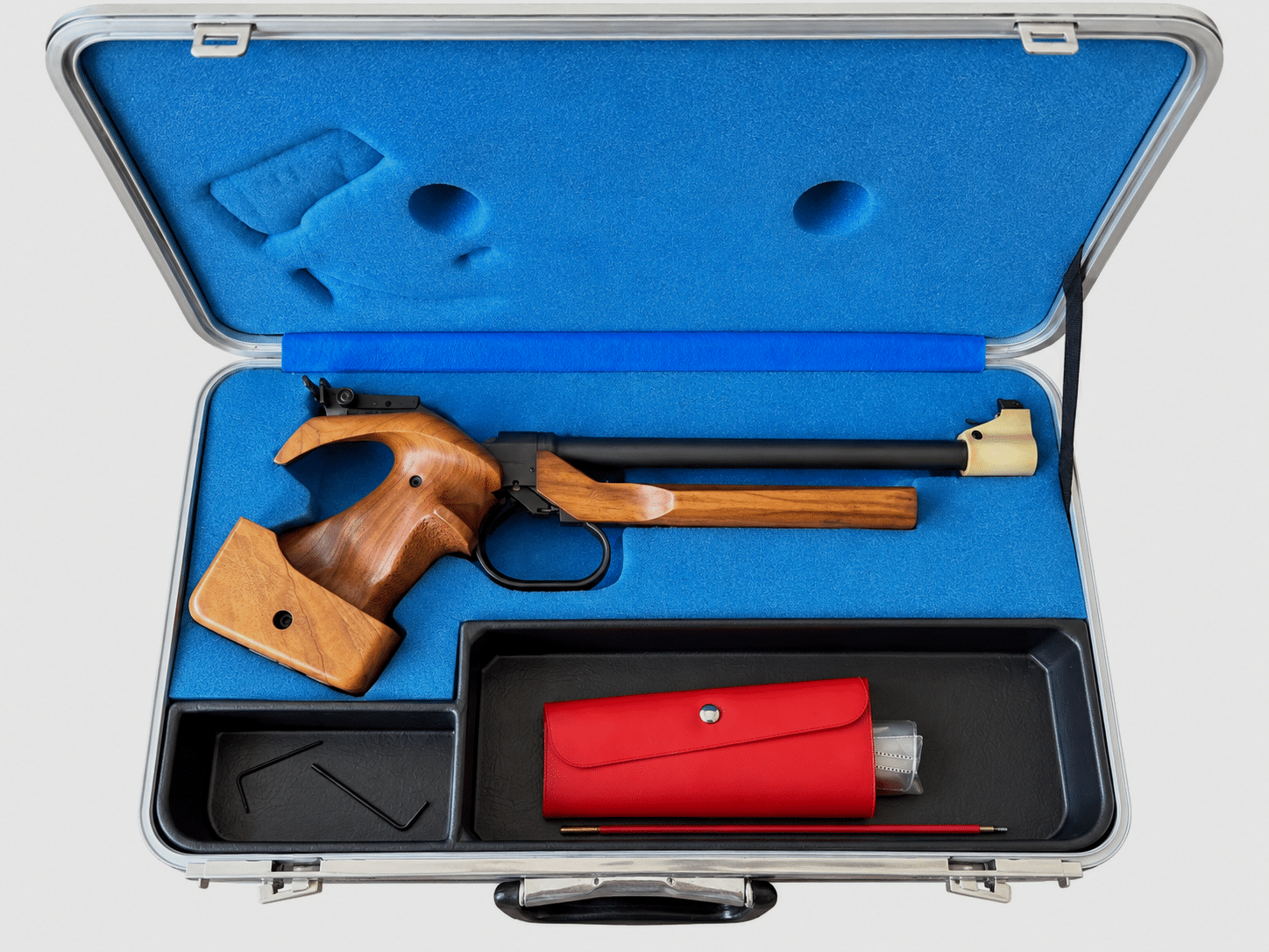 Hämmerli Lenzburg Mod. 152 mit elektr. Abzug – .22lr. – neuwertig, Bild 2 von 3