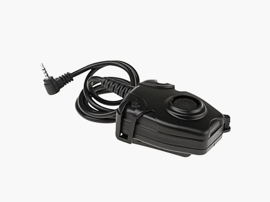Conector PTT Yaesu Z-Tactical - Negro