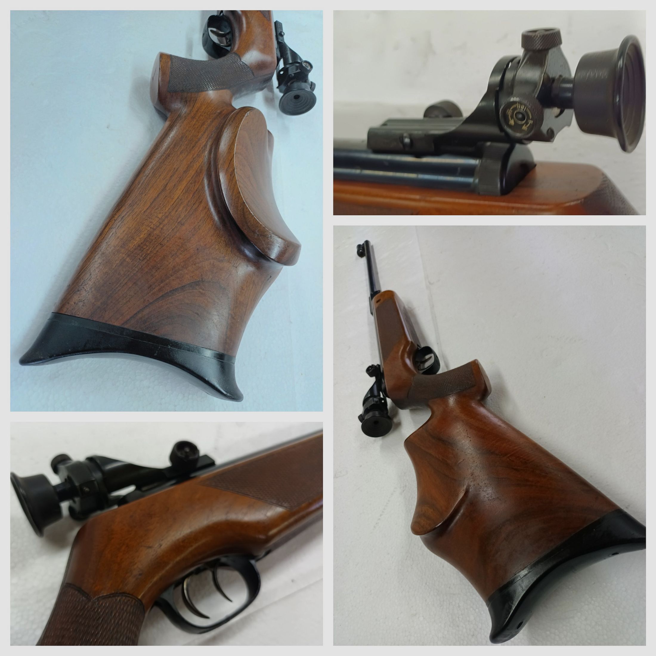 Walther LG55 - Single trigger - Tyrolean stock - Sammer air rifle - Ready to shoot - TOP, immagine 5 di 6