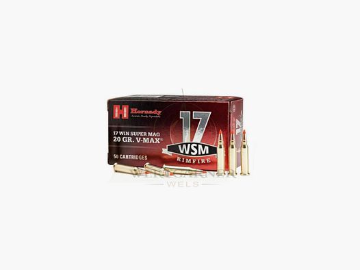 Hornady 17 WSM 20 gr V-MAX Varmint Express