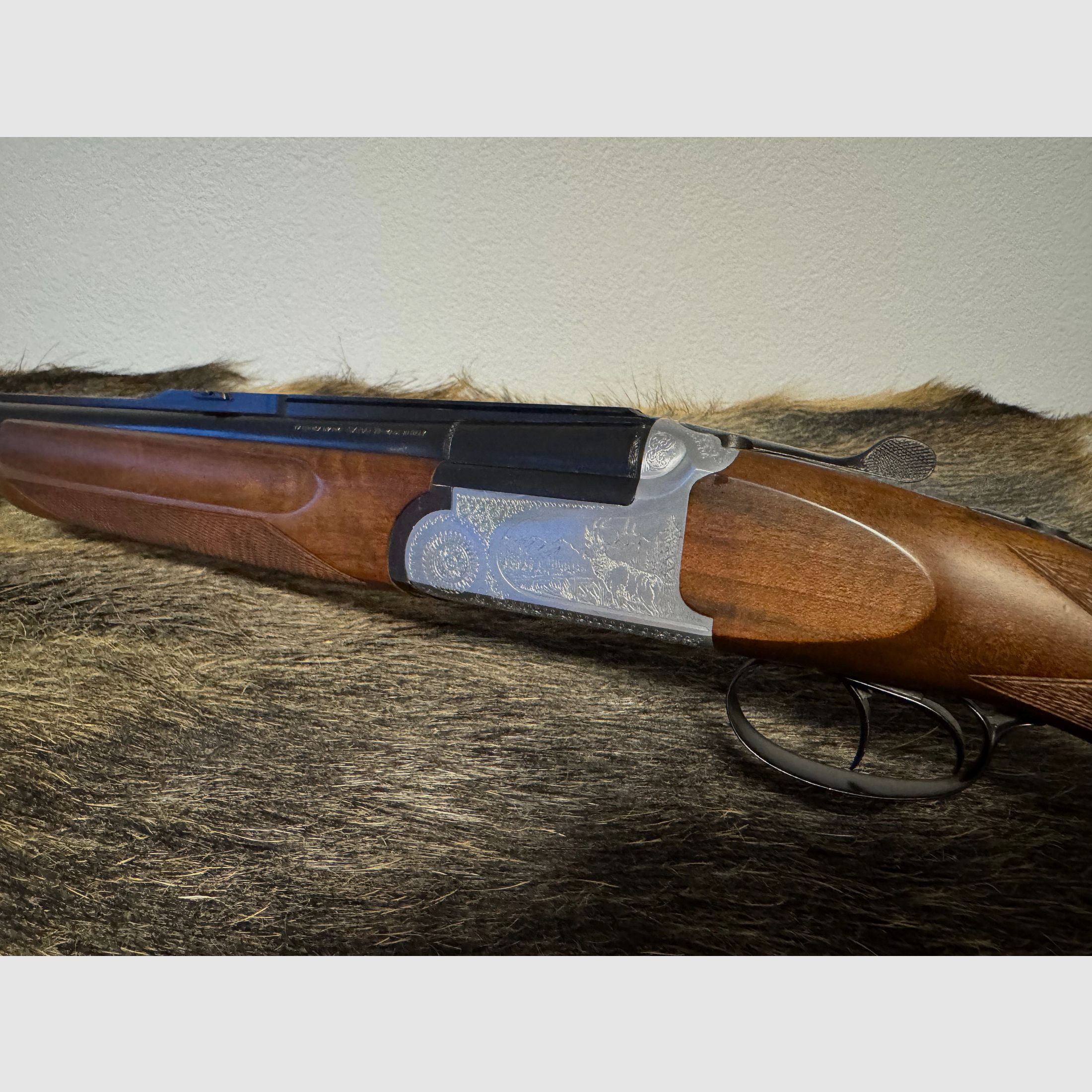 Bock rifle Sabatti 6.5 x 57R – 12/70 | Year of manufacture 1955 | Very well maintained condition