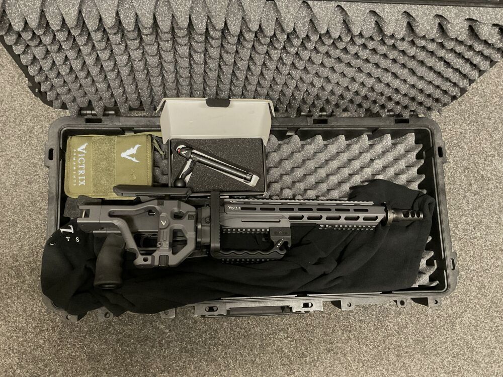 Victrix Gladio Pugio V Dark Grey 308 Winchester 16 Zoll mit Schalldämpfer S