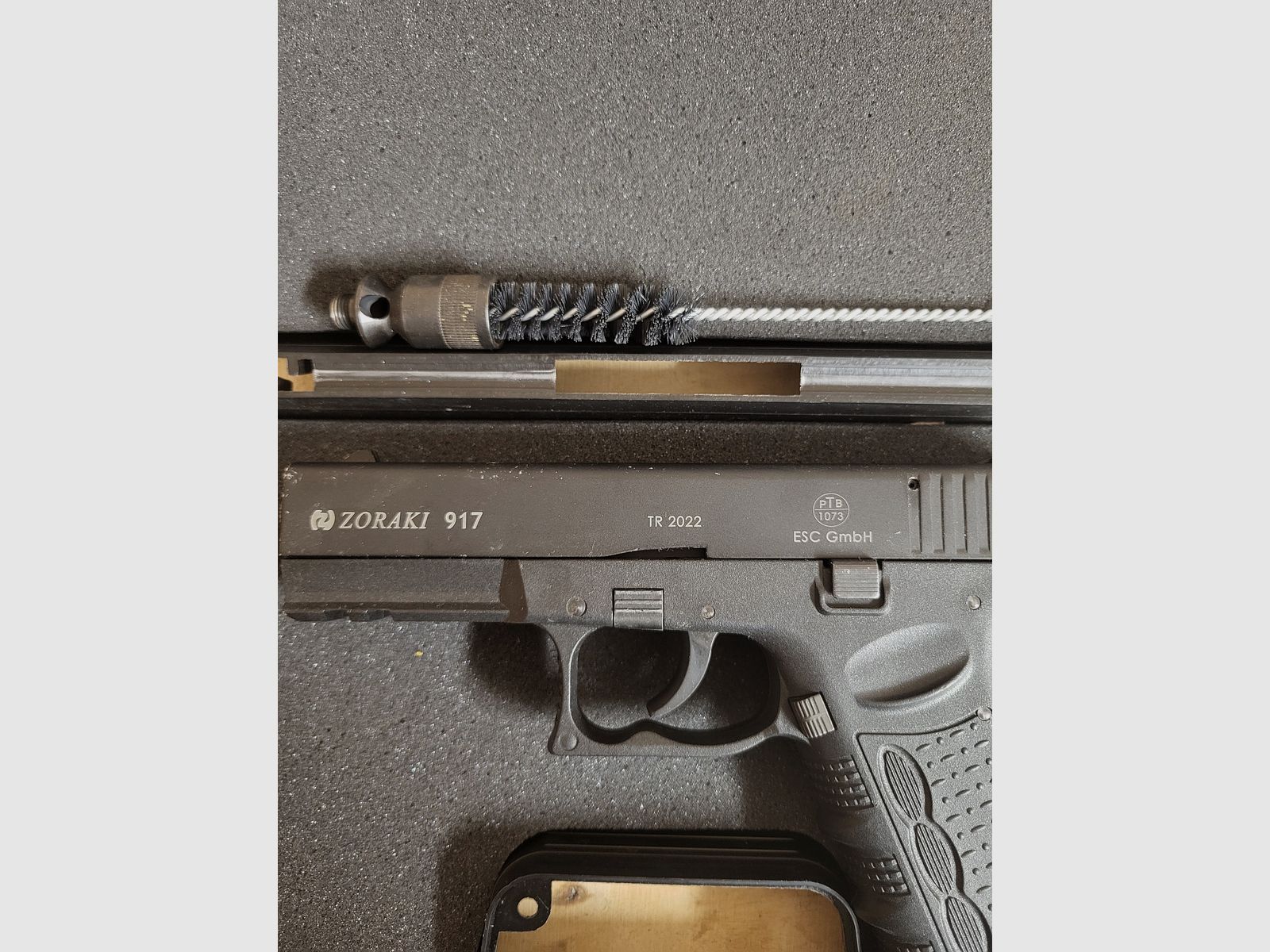 Zoraki 917 schwarz 9mm PAK SRS Pistole wenig genutzt