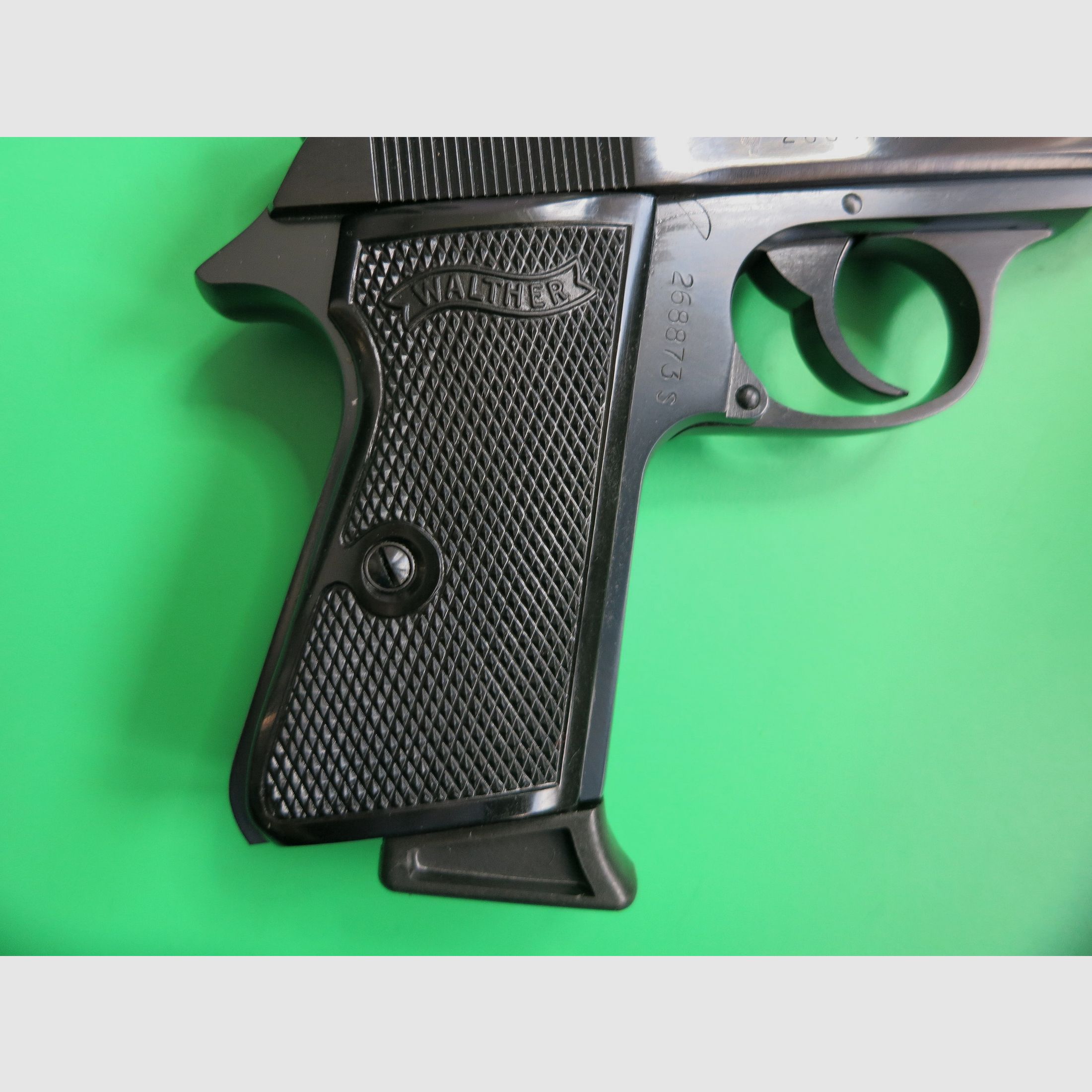 Halbautomatische Pistole, Walther PPK/S, Kal. 7,65 mm Browning, wie neu       #76-2