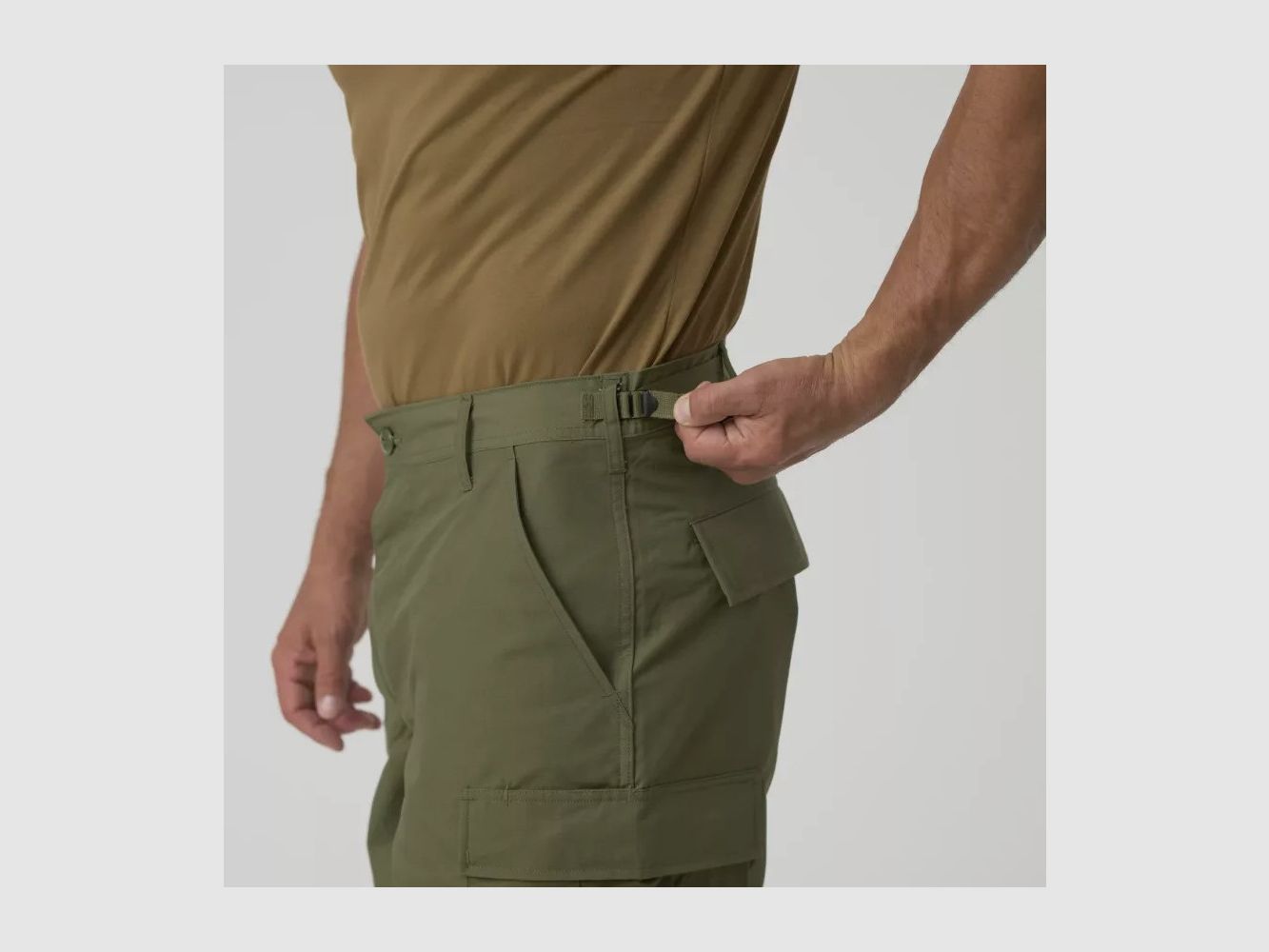 PolyCotton Ripstop BDU Shorts, US Woodland, image 4 of 6