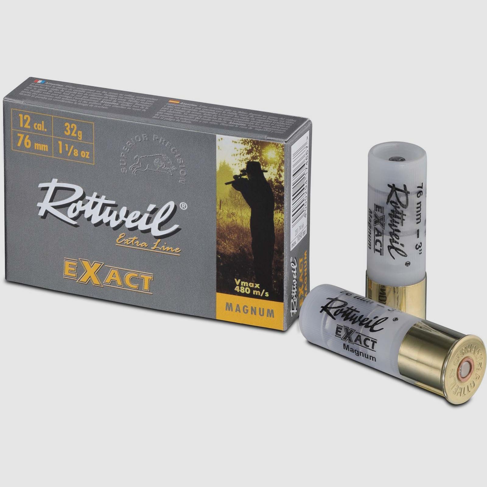 Rottweil 12/76 EXACT Magnum 32g