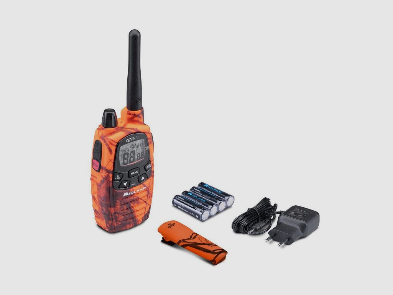 Talkie Walkie Midland G7 Pro Blaze - Power 5W - Range 12 km - Reliable Outdoor Communication, image 3 of 5