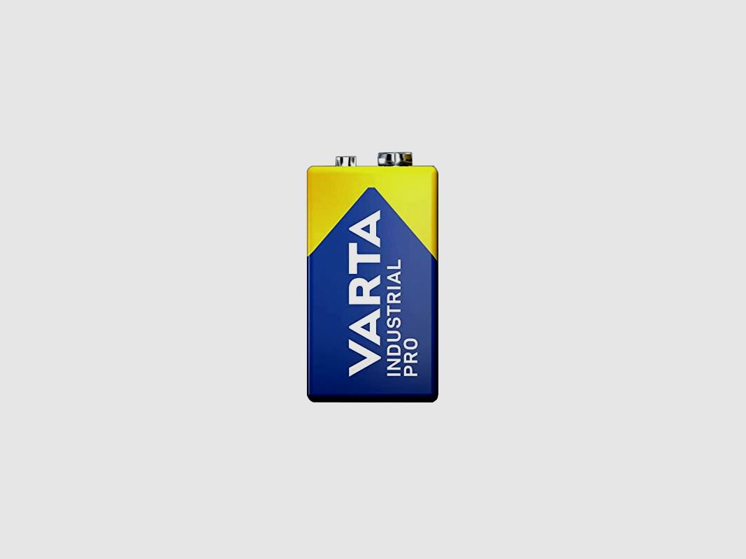 BATTERIA 9 VOLT BLOCK VARTA INDUSTRIAL PRO 1 SZT