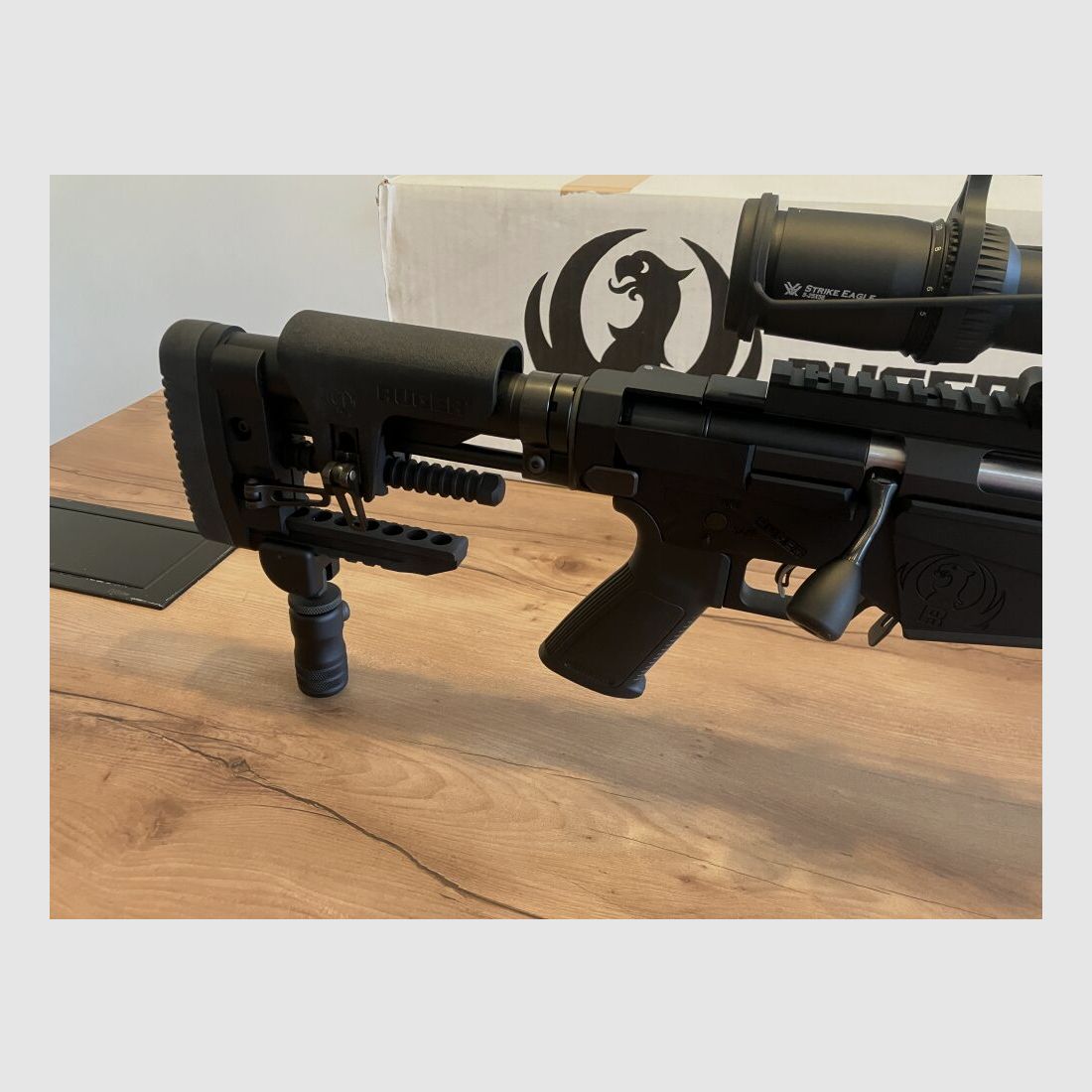 Ruger Precision Rifle inkl. Vortex 5-25x56 Strike Eagle und Zubehör	 6,5mmCreedmoor