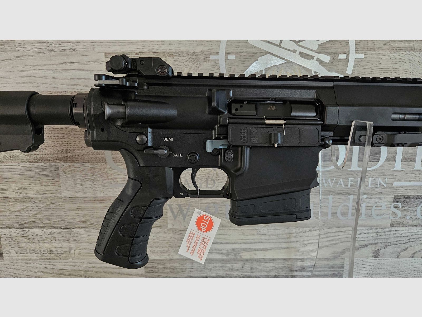 HAENEL CR308 Black cal. .308Win - 20" barrel - direct trigger - M-LOK handguard - including shipping costs - new goods from specialist trade -