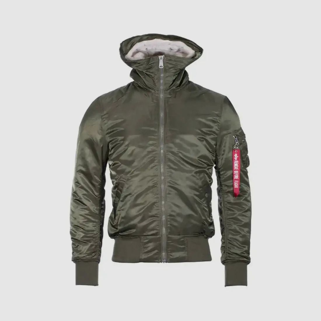 alpha industries Alpha Industries Chaqueta de piloto MA-1 con capucha - Verde oscuro / M Hombres