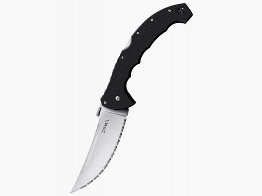 Coltello pieghevole Cold Steel Talwar, lama da 5 1/2 pollici, S35VN, filo ondulato
