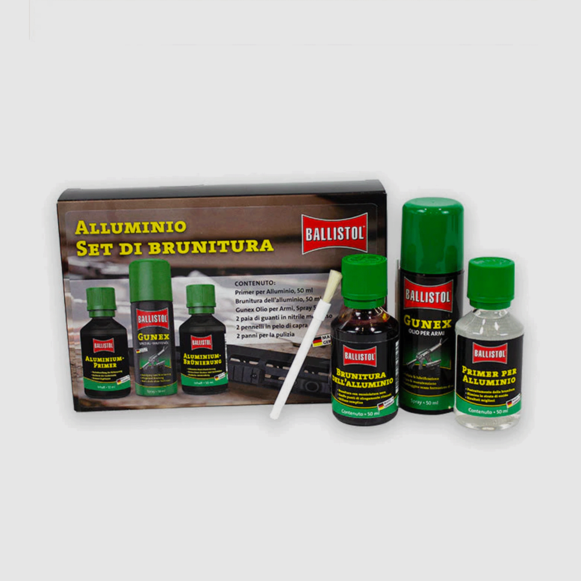 BALLISTOL – ALUMINUM BLUING KIT
