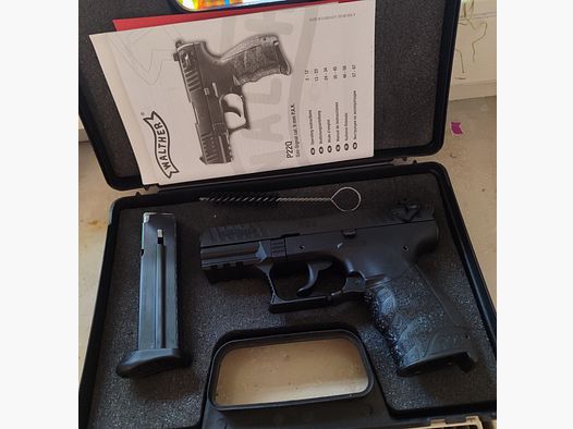 Walther P22Q Schreckschuss Pistole 9mm P.A.K. schwarz