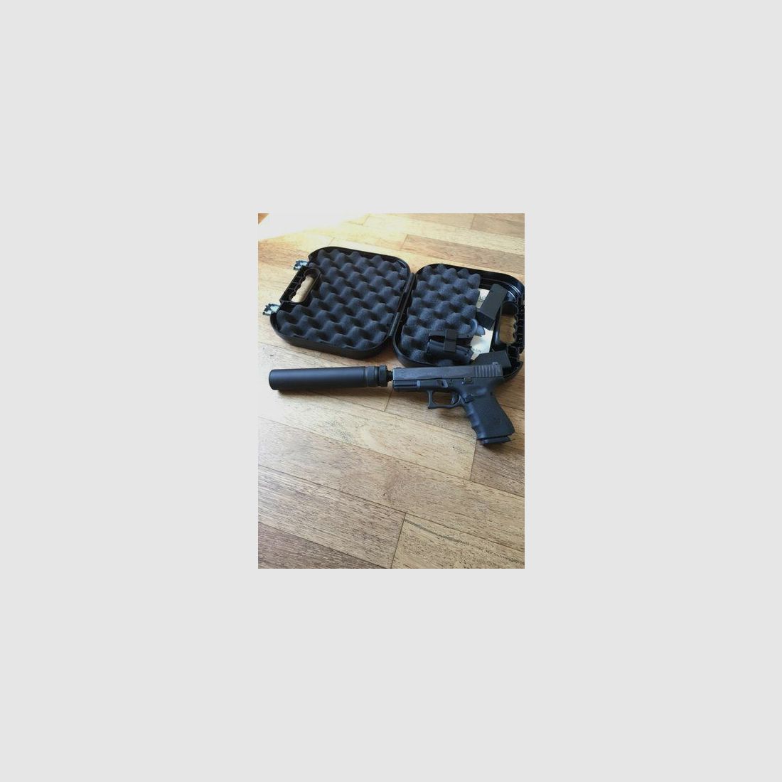 B&T Impuls-IIA™ Pistolenschalldämpfer, Kal. 9 x 19 mm für Gewindelauf M13.5x1 Links