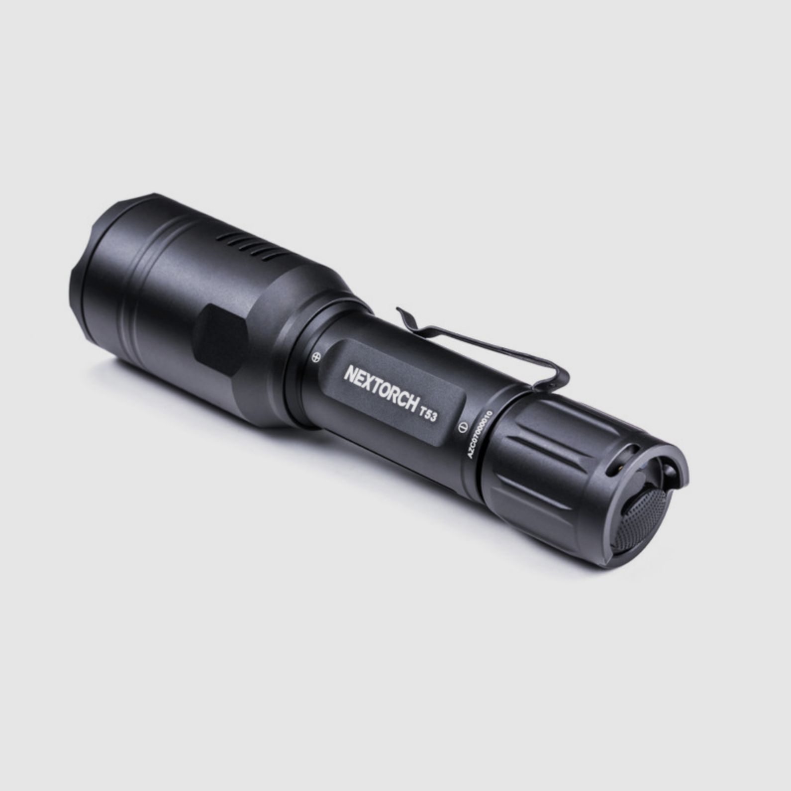 Nextorch T53 Zestaw Tri Color LED Latarka myśliwska biała zielona czerwona w zestawie z akumulatorem, zdalnym sterowaniem kablowym