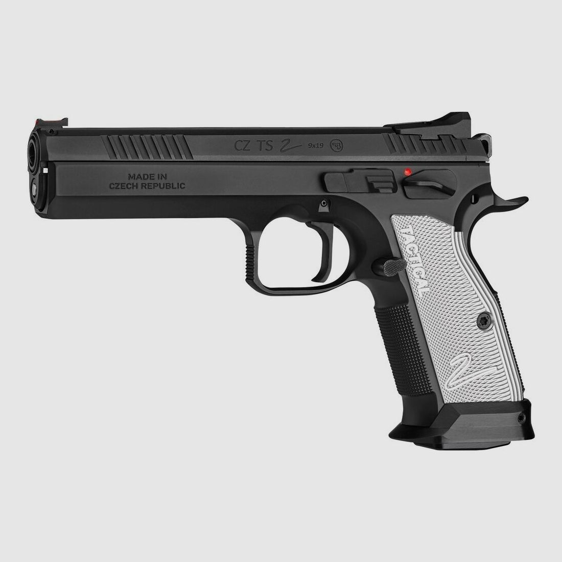 CZ TS 2 Silver Kaliber 9 mm Luger - Magazinkapazität 20 Patronen Pistole