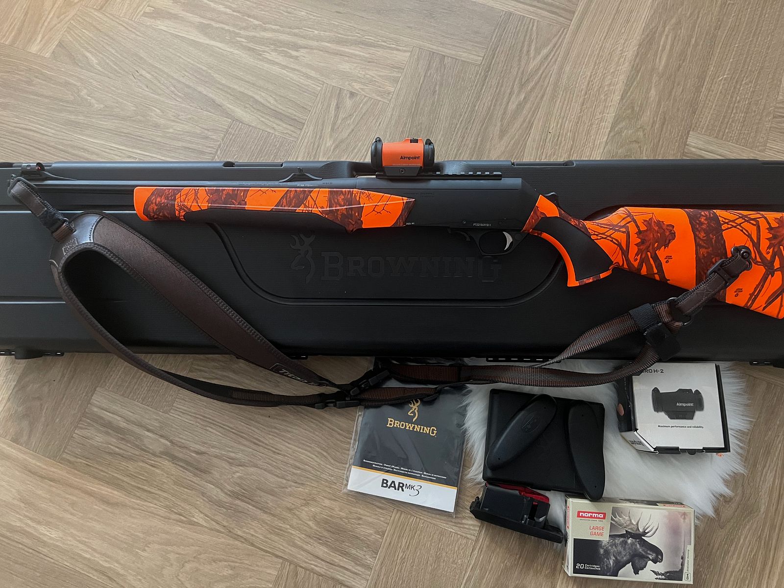 Browning BAR MK3 Tracker HC Fluted in 9.3x62