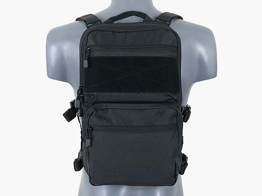 Backpack w/ MOLLE Front Panel - Black [8FIELDS]