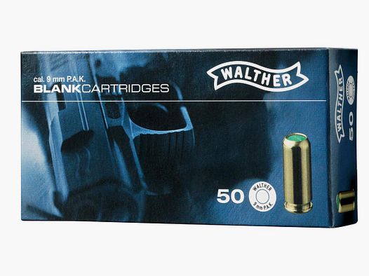 Walther 9mmP.A.K. Knallpatrone