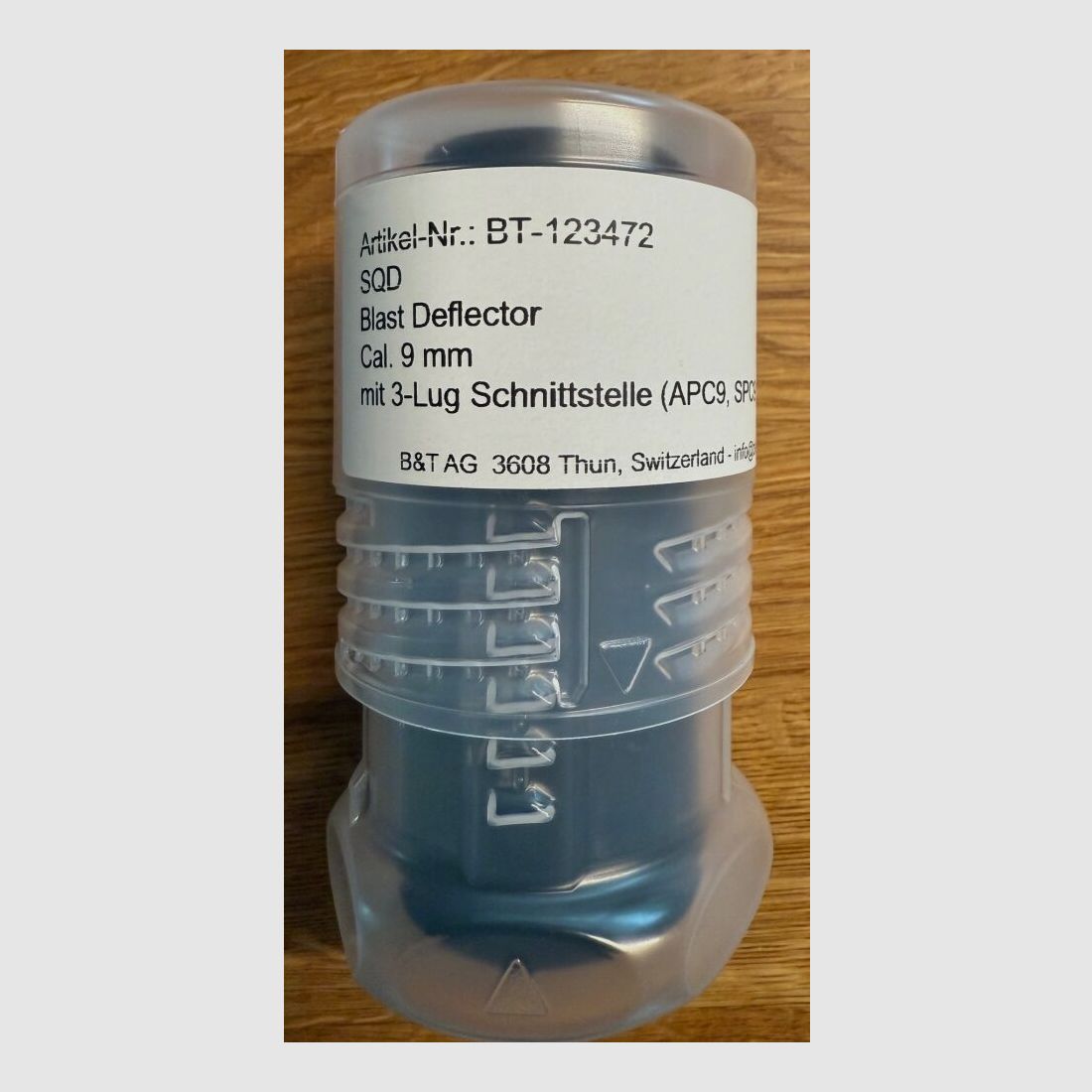 B&T AG (Brügger und Thomet) Blast Deflector SQD für Tri-Lug 9mm Luger SP5 / GHM9