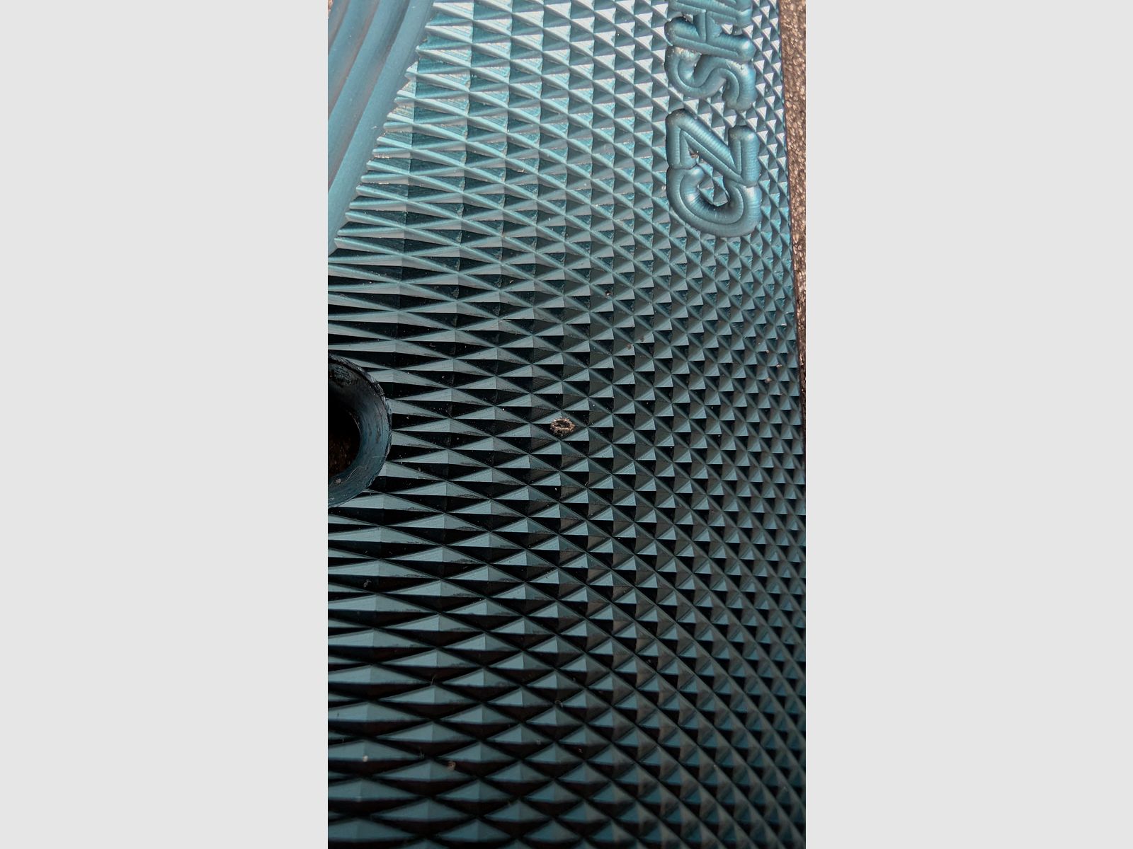 Originele CZ Shadow 2 grip panels in blauw