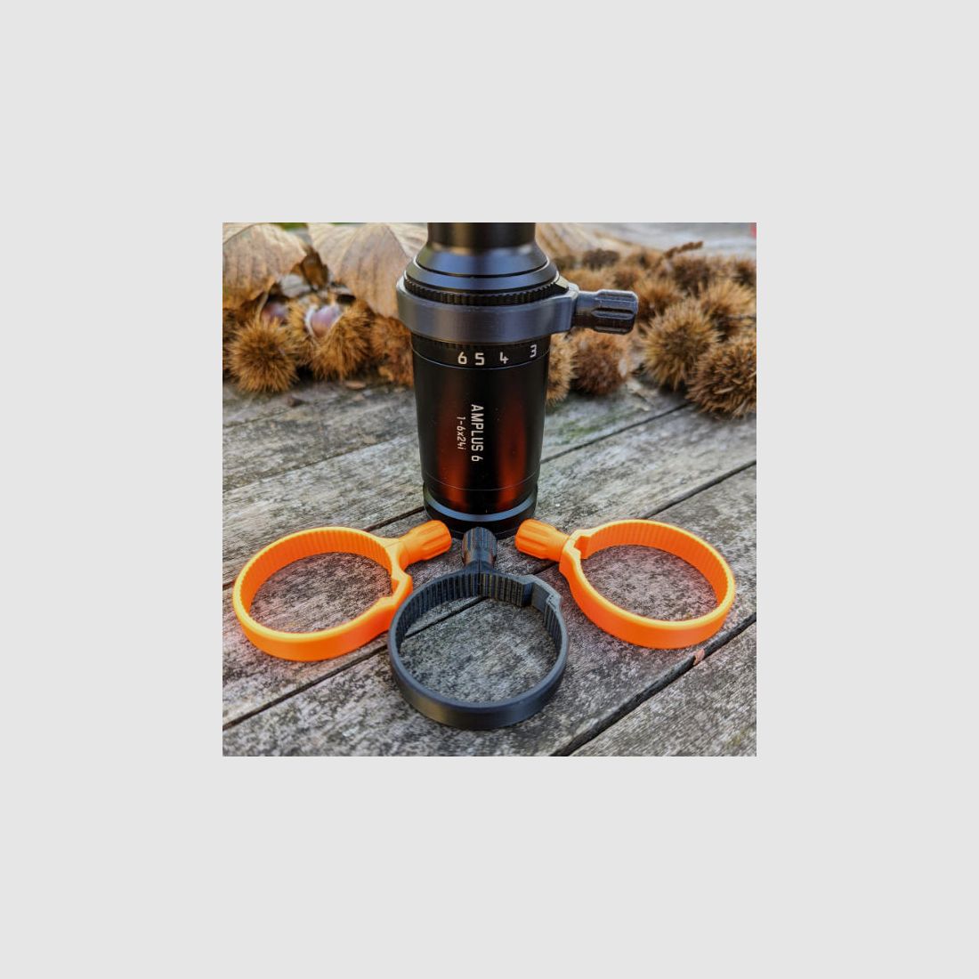 Para Leica Amplus: Palanca de ajuste rápido para la configuración de aumento