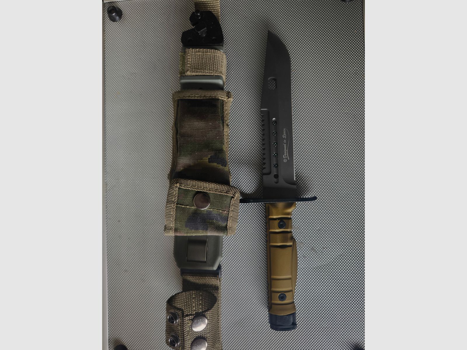 ⚠️ Achtung Sammlungs Auflösung, Vitrine Stück & Unbenutzt sowie ohne Kratzer!! K25 Infanterie Bayonett 