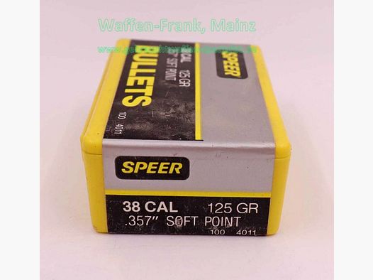 Speer / USA FFW-Geschosse .38 (.357)