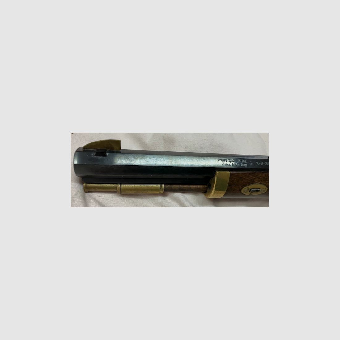 Pistolet perkusyjny Ardesa Hiszpania model Patriot 1-16, kal. .45 z spustem, nieużywany