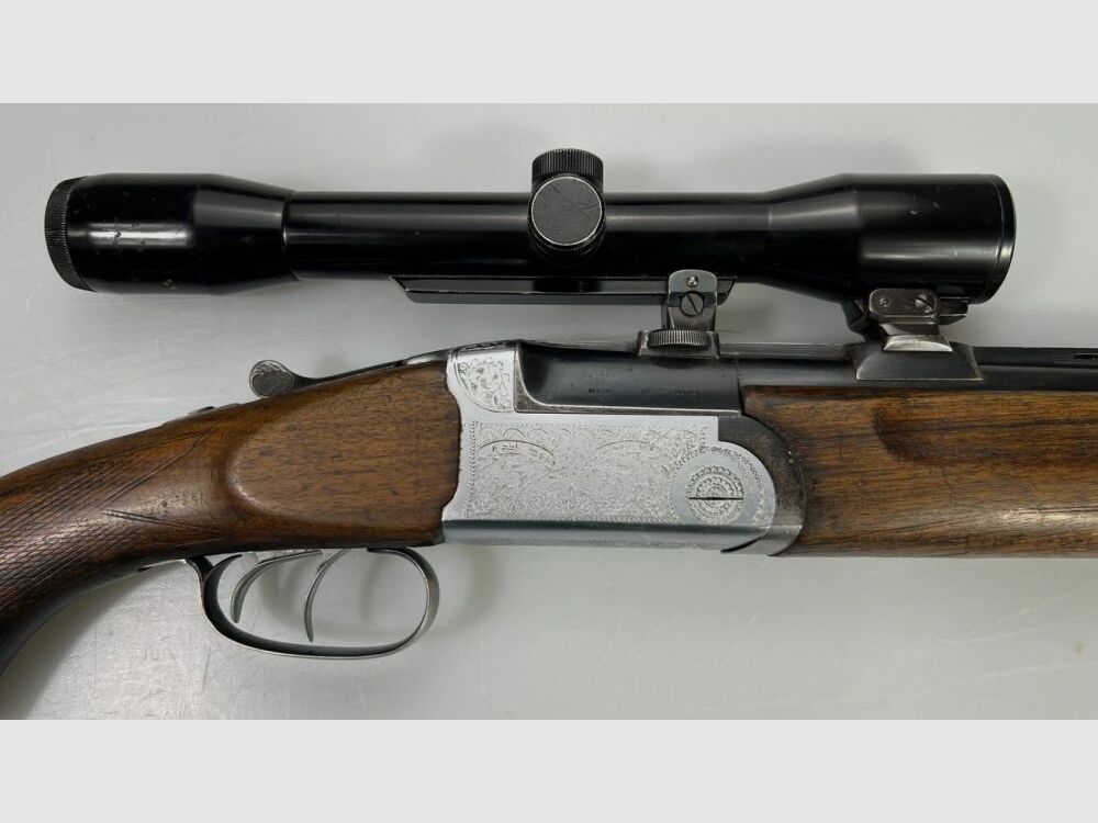 Fusil à double canon Zoli avec lunette de visée